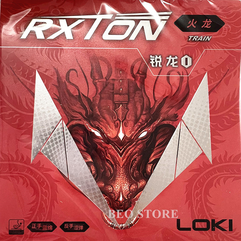 Table Tennis Zhang Jike - LOKI RXTON 1 FIRE DRAGON ยางปิงปอง