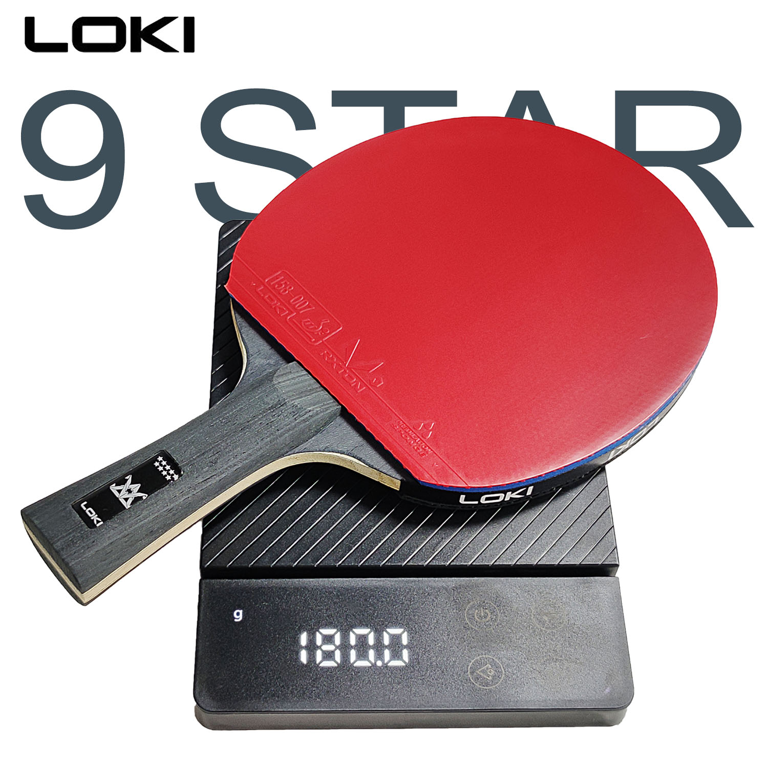 LOKI 9 ดาวตารางไม้เทนนิส Profe - Table Tennis Loki บทวิจารณ์และราคา