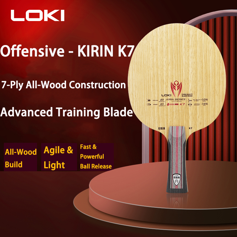 ไม้ปิงปอง LOKI 7Ply Pure Wood  - Table Tennis Racket บทวิจารณ์และราคา