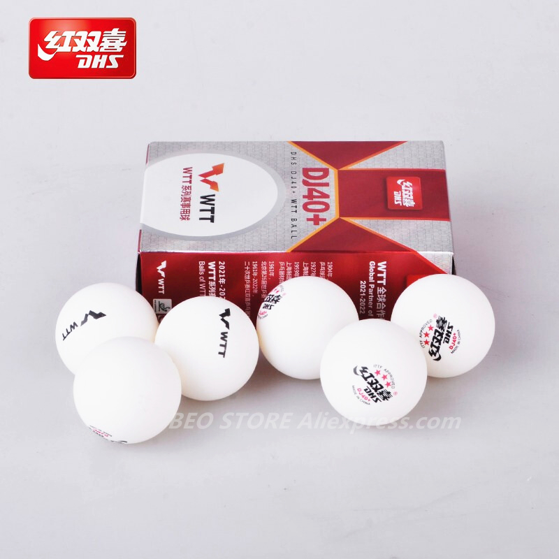 DHS DJ40 + 3-Star WTT การแข่งข - Table Tennis Olympics บทวิจารณ์และราคา