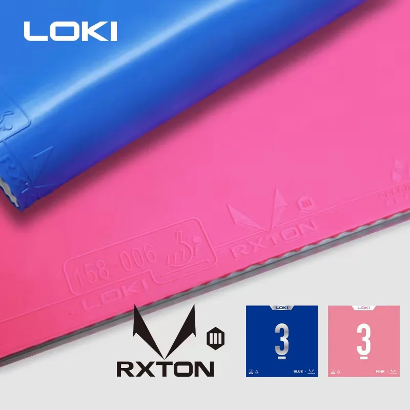 Original LOKI RXTON 1 & 3 สีฟ้ - Table Tennis Loki บทวิจารณ์และราคา