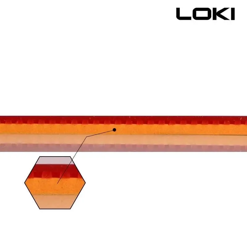 แผ่นยางปิงปอง LOKI RXTON 5 ยาง - Table Tennis Loki บทวิจารณ์และราคา